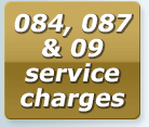 Service charge details